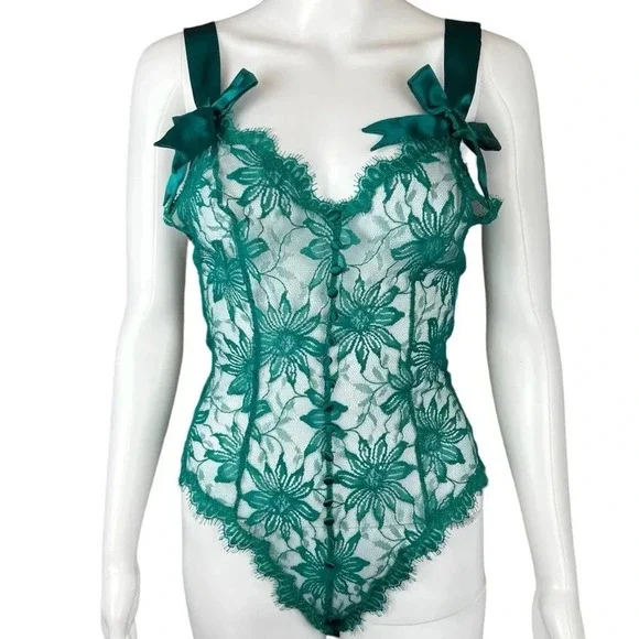 Vintage Gold Label Victoria's Secret Lingerie Bodysuit - Picture 1 of 12